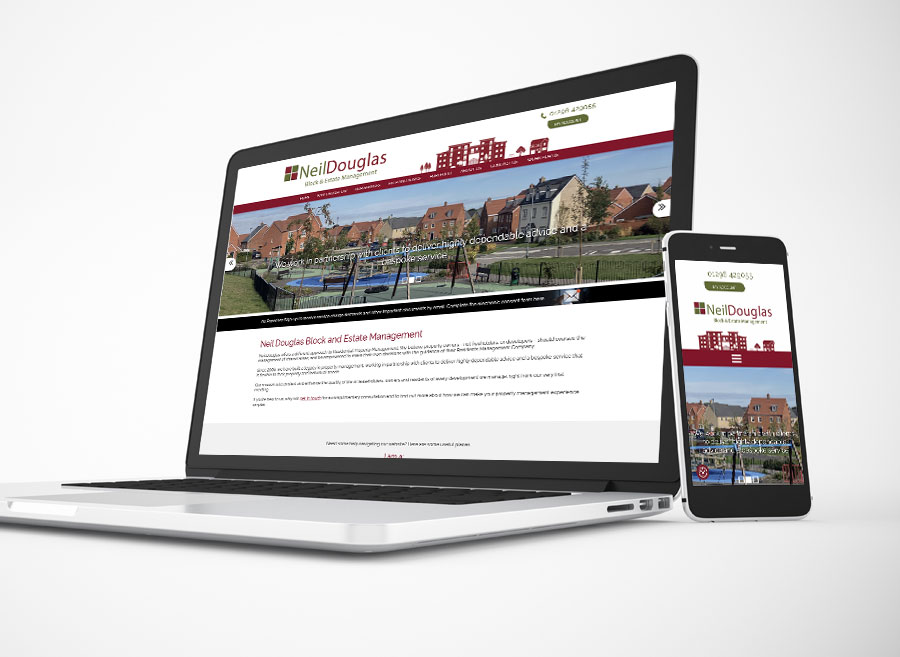 Bespoke Wesbite Design - Neil Douglas